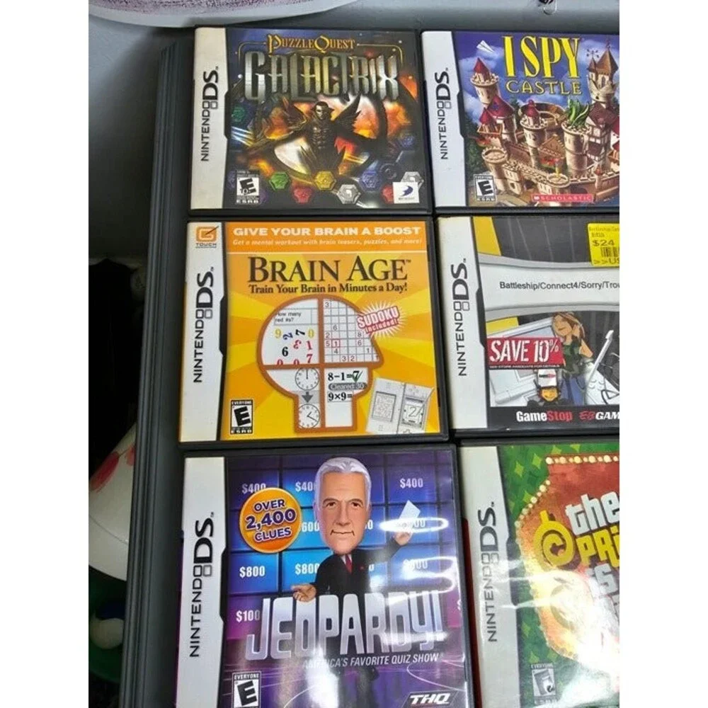 Lot of 9 Games for Nintendo Gameboy DS **8 of 9 are CIB**